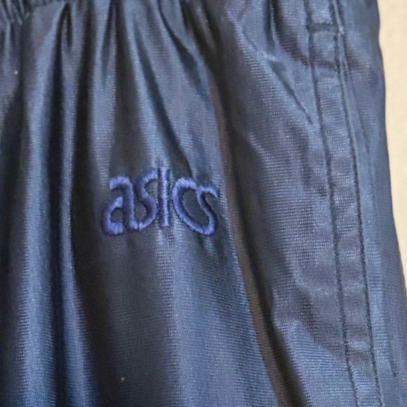 Vintage Navy Asics Gortex Track Pants with Zippers - Picture 4 of 15